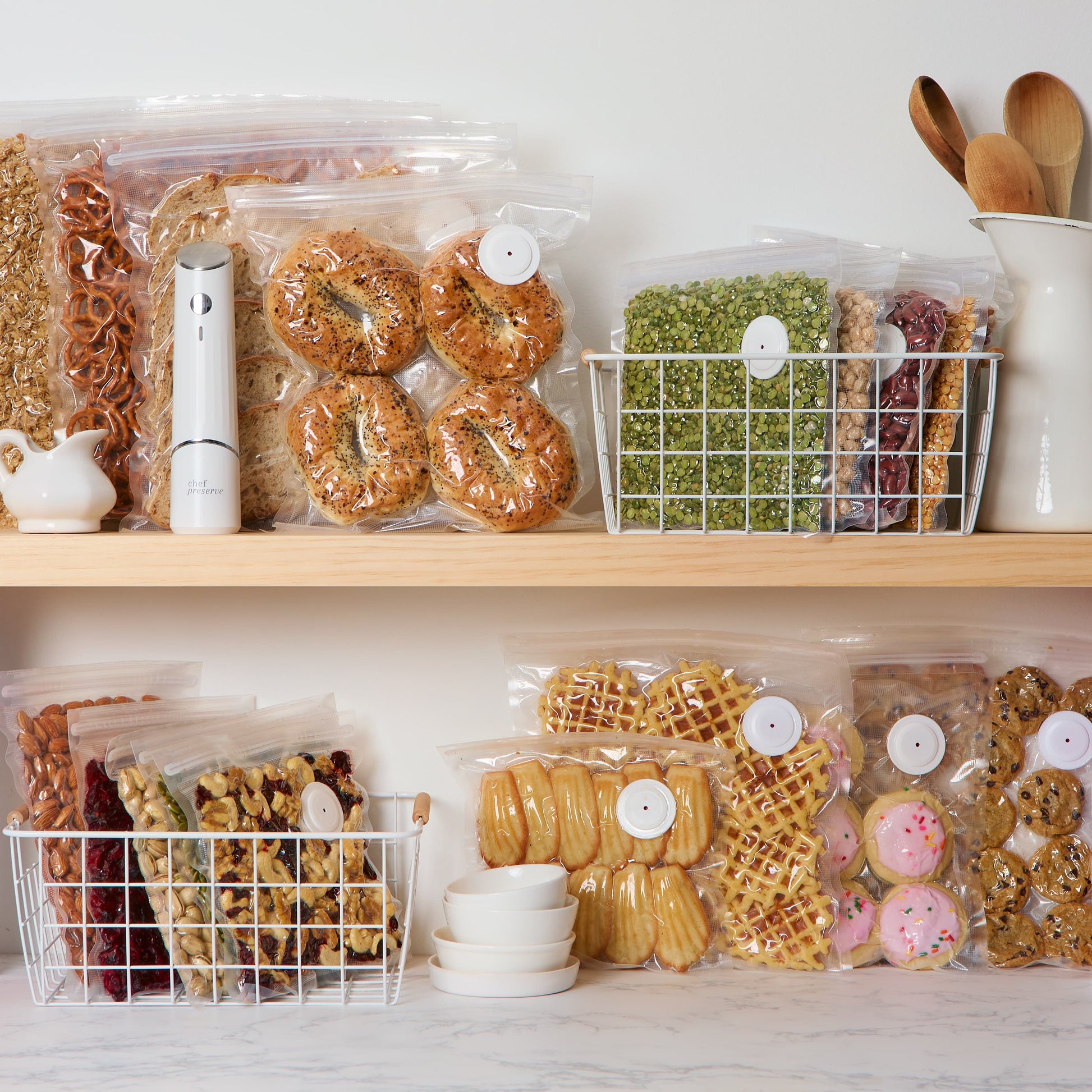 Aspirateur Sous-Vide NovaDeals - Aliments frais