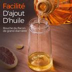 Vaporisateur d'Huile 2-en-1, Spray Cuisine Anti-Gaspi pour Cuisiner Plus Sainement